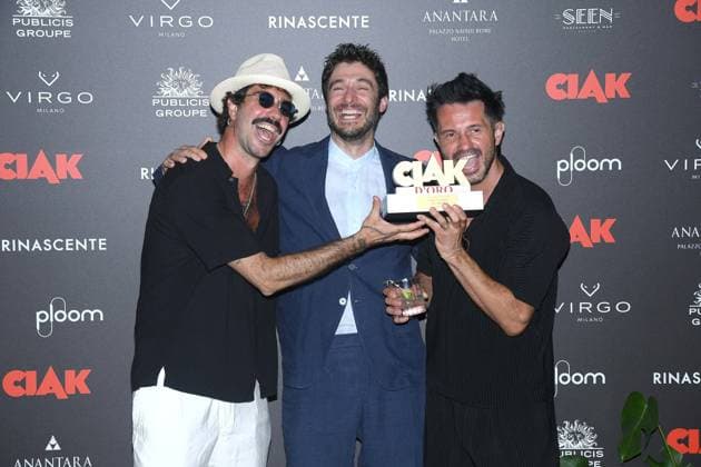 Rome, Hotel Anantara Palazzo Naiadi Ceremony of the Ciak d Oro TV Series 2024 Rome, Hotel Anantara Palazzo Naiadi Ceremony of the Ciak d Oro TV Series 2024 , In the photo: Marco De Angelis Lino Guanciale Rome Italy  Copyright: xIPA ABACAx