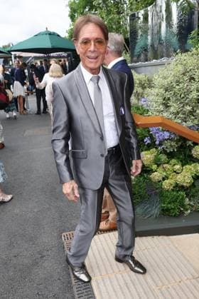 . 10 07 2024. London, United Kingdom. Sir Cliff Richard arriving on day ten of the Wimbledon Tennis Championships in London.  xStephenxLockx xi-Imagesx IIM-25368-0022