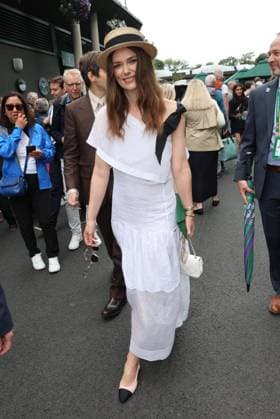 . 10 07 2024. London, United Kingdom. Kiera Knightley arriving on day ten of the Wimbledon Tennis Championships in London.  xStephenxLockx xi-Imagesx IIM-25368-0036