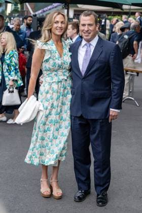 Harriet Sperling and Peter Phillips attend the tenth day of the Wimbledon tennis championships held at the All England Lawn Tennis & Croquet Club Featuring: Harriet Sperling, Peter Phillips Where: London, United Kingdom When: 10 Jul 2024 Credit: Ray Tang Cover Images **STRICTLY EDITORIAL USE ONLY** EDITORIAL USE ONLY. NOT FOR USE BY NEWSPAPERS BASED IN THE UK. Copyright: xx coverimg53938498