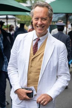 Richard E Grant attends the tenth day of the Wimbledon tennis championships held at the All England Lawn Tennis & Croquet Club Featuring: Richard E Grant Where: London, United Kingdom When: 10 Jul 2024 Credit: Ray Tang Cover Images **STRICTLY EDITORIAL USE ONLY** EDITORIAL USE ONLY. NOT FOR USE BY NEWSPAPERS BASED IN THE UK. Copyright: xx coverimg53938494
