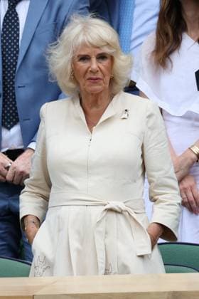 . 10 07 2024. London, United Kingdom. Royal Box on day ten of the Wimbledon Tennis Championships in London.  xStephenxLockx xi-Imagesx IIM-25368-0055