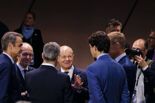 Bilder des Jahres 2024, News 07 Juli News Themen der Woche KW28 Gipfeltreffen der NATO in Washington. Olaf Scholz (SPD), Bundeskanzler, aufgenommen vor Beginn der ersten Arbeitssitzung des Nordatlantikrats. Washington, 10.07.2024. Fotografiert im Auftrag des Auswaertigen Amtes Washington United States *** NATO summit meeting in Washington Olaf Scholz SPD , Chancellor, photographed before the start of the first working session of the North Atlantic Council Washington, 10 07 2024 Photographed on behalf of the Department of State Washington United States Copyright: xThomasxTrutschelxAAxphotothek.dex