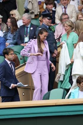 . 13 07 2024. London, United Kingdom. Ladies Singles Final on day thirteen of the Wimbledon Tennis Championships in London.  xStephenxLockx xi-Imagesx IIM-25379-0033