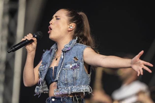 Performance by Alice Merton in Dortmund FOR EDITORIAL PURPOSES ONLY EDITORIAL USE ONLY p Performance by pop musician Alice Merton on Saturday, July 13, 2024 as part of the EURO 2024 Festival at Westfalenpark in Dortmund The concert also includes the performance of the Fantastischen Vier often abbreviated Fanta 4 , a German hip hop group f Copyright: STEFANxAREND doc7wa85q68dtgst5p61v3 ,EDITORIAL USE ONLY Copyright: STEFANxAREND