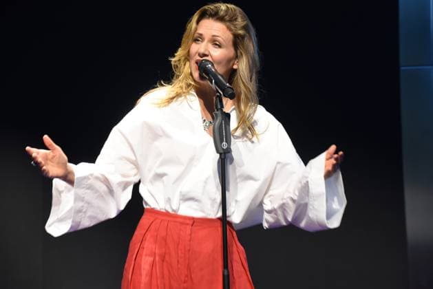 Ella Endlich Entertainer Singer Munich 13 07 2024 BMW Welt Double Cone Bavarian Commitment Award 2024 Award Ceremony An evening for the invaluable work of our volunteers in Bavaria Munich