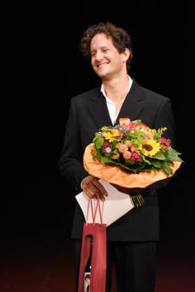 Moritz Treuenfels Actor Kurt Meisel Prizewinner Munich 14 07 2024 Residenztheater The Kurt Meisel Prize will be awarded to Moritz Treuenfels and the two sponsorship prizes to Isabell Antonia Hoeckel and Vassilissa Reznikoff at a matinee in Munich