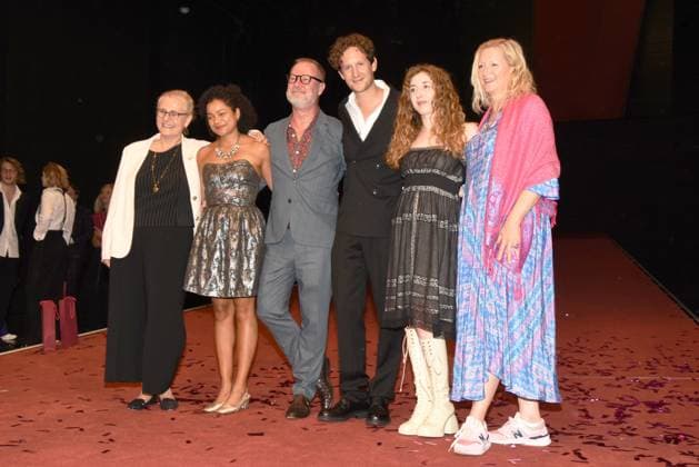 Marissa Biebl Chairwoman Friends of the Residenztheater Isabell Antonia Hoeckel Actress Award Winner Andreas Beck Artistic Director Moritz Treuenfels Actor Kurt Meisel Award Winner Vassilissa Reznikof Actress Awa