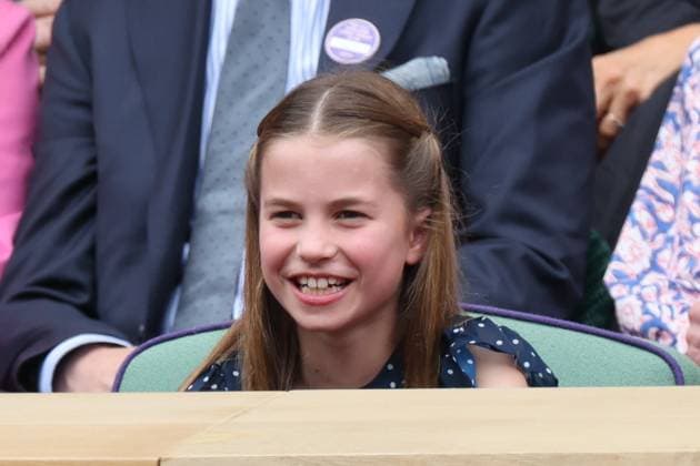 Entertainment Themen der Woche KW28 Entertainment Bilder des Tages . 14 07 2024. London, United Kingdom. Kate Middleton and Princess Charlotte arriving for the Mens Singles Final on the final day of the Wimbledon Tennis Championships in London.  xStephenxLockx xi-Imagesx IIM-25381-0033