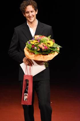 Moritz Treuenfels Actor Kurt Meisel Prizewinner Munich 14 07 2024 Residenztheater The Kurt Meisel Prize will be awarded to Moritz Treuenfels and the two sponsorship prizes to Isabell Antonia Hoeckel and Vassilissa Reznikoff at a matinee in Munich