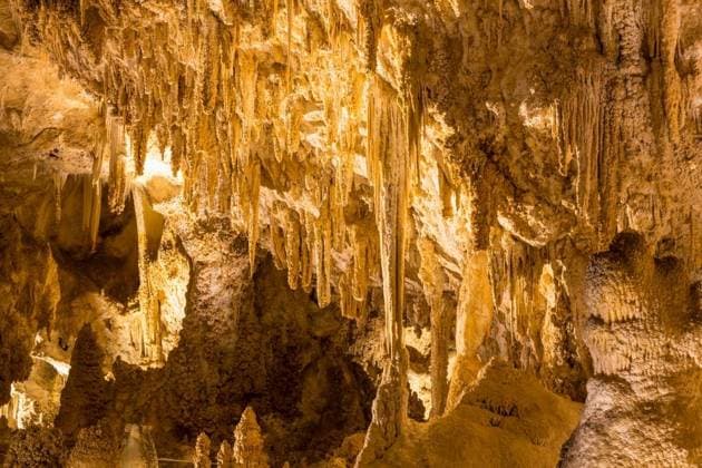 Carlsbad Caverns National Park in USA, New Mexico ,model released, Symbolfoto