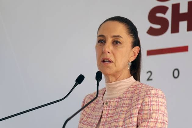 Claudia Sheinbaum Pardo, incoming president of Mexico, speaks about the demographic data of women between 60 to 64 years old during a briefing conference at her transition house located in Iztapalapa. on July 17, 2024 in Mexico City, Mexico. Mexico City Mexico - ZUMAe321 20240717_zia_e321_024 Copyright: xIsmaelxRosasx