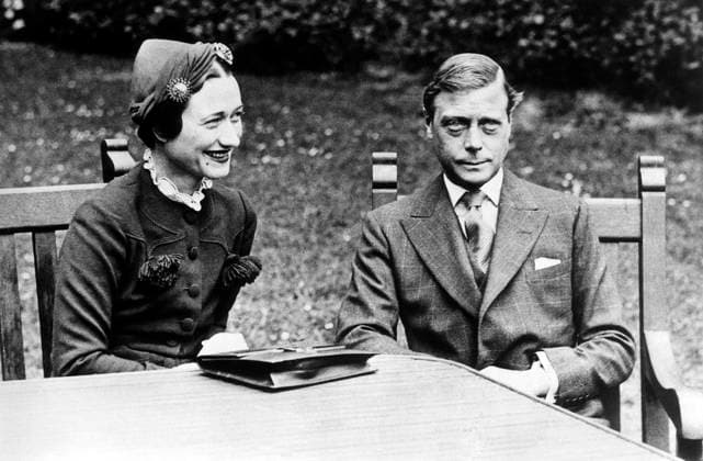 Duke of Windsor, Formerly King Edward VIII, With Mrs. Wallis Simpson, Chateau de Cande, Near Tours, France, 1937  Copyright: xABxArchivex jtv006698