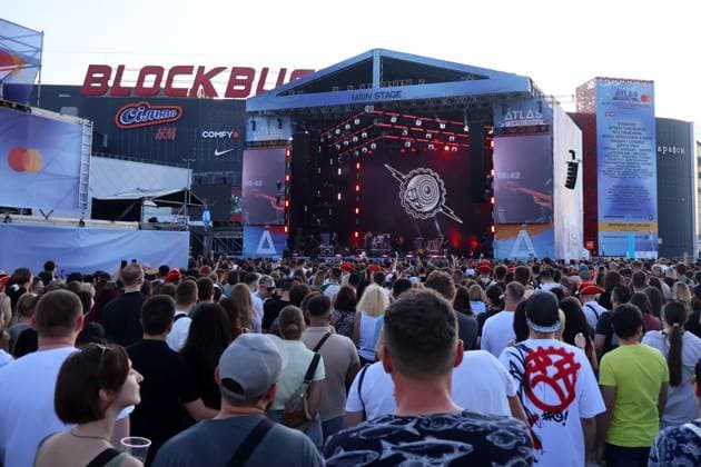 The Opening Of The Atlas United 2024 Music Festival Held In Kyiv General view of the scene during the ATLAS UNITED 2024 music festival on July 19, 2024 in Kyiv, Ukraine. Copyright: xx Oleksandr-Gusev-ATLAS-19072024(8)