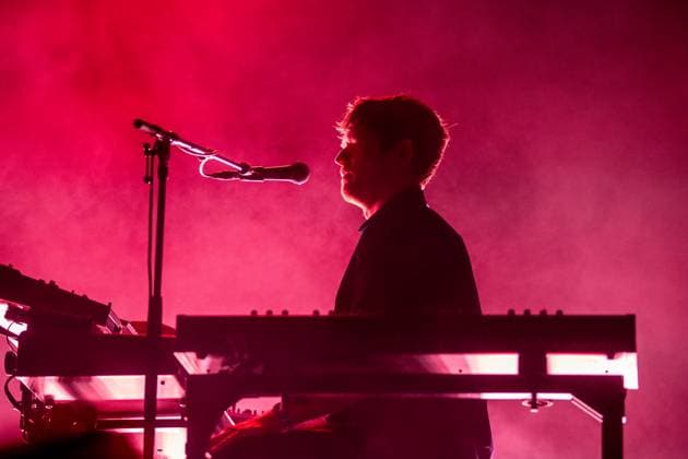 English singer, songwriter, and record producer James Blake performs at the 21st Colours of Ostrava music festival at Lower Area of Vitkovice, Ostrava, Czech Republic, on July 20, 2024. (CTKxPhoto VladimirxPrycek) CTKPhotoP2024072005180  CTKPhotoP2024072005180