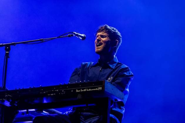 English singer, songwriter, and record producer James Blake performs at the 21st Colours of Ostrava music festival at Lower Area of Vitkovice, Ostrava, Czech Republic, on July 20, 2024. (CTKxPhoto VladimirxPrycek) CTKPhotoP2024072005186  CTKPhotoP2024072005186