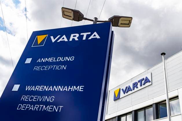 Varta, Batterieproduktion in Ellwangen. 23.07.2024: Ellwangen (Jagst), Baden-Württemberg, Deutschland, *** Varta, battery production in Ellwangen 23 07 2024 Ellwangen Jagst , Baden Württemberg, Germany,