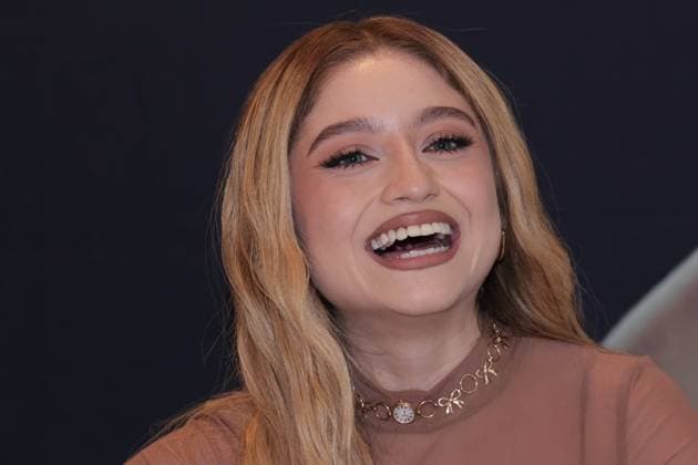 July 24, 2024, Mexico City, Ciudad de Mexico, Mexico: Mexican singer Karol Sevilla speaks during a press conference for Ã¢â‚¬ËœLuminova TourÃ¢â‚¬â ¢ and promote her single Cenicienta at Belair Unique Mexico City Hotel. on July 24, 2024 in Mexico City, Mexico. Mexico City Mexico - ZUMAe321 20240724_zea_e321_001 Copyright: xYamakxPerea xEyepixxGroupx