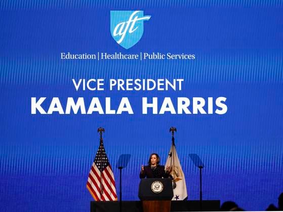 News Themen der Woche KW 30 News Bilder des Tages July 25, 2024, Houston, Texas, U.S.A: July 25, 2024 Houston, Texas ,U.S.A - United States of America Vice President KAMALA HARRIS speaks to conference attendees at the 2024 American Federation of Teachers Convention at the George R. Brown Convention Center in Houston, Texas. Houston U.S.A - ZUMAh146 20240725_aap_h146_016 Copyright: xJeromexHicksx