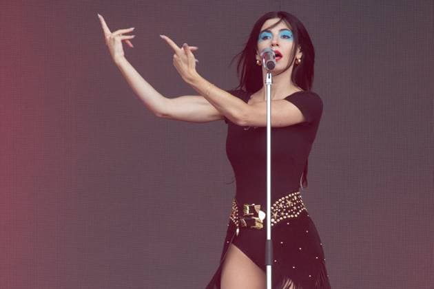 MARINA performs at BST Hyde Park, London Welsh singer-songwriter MARINA (born Marina Diamandis and previously Marina And The Diamonds) performs at BST Hyde Park Festival in Hyde Park in London, England, UK on Saturday 13 July 2024.,  Copyright: xJustinxNgx xAvalonx 0889518456