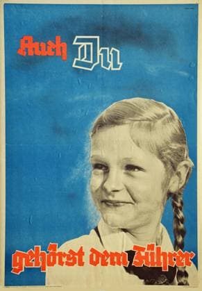 RECORD DATE NOT STATED You too belong to the leader, 1937. Private Collection Copyright:x?xFinexArtxImages HeritagexImagesx IMAGO, ! ACHTUNG: AUFNAHMEDATUM GESCHÄTZT!  Copyright:?xFinexArtxImages HeritagexImagesx IMAGO