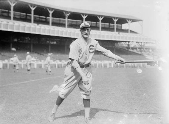 RECORD DATE NOT STATED Heinie Zimmerman, Chicago, NL (baseball), 1910. Copyright:xHeritagexArt HeritagexImagesxBainxNewsxServicex IMAGO, ! ACHTUNG: AUFNAHMEDATUM GESCHÄTZT!  Copyright:HeritagexArt HeritagexImagesxBainxNewsxServicex IMAGO