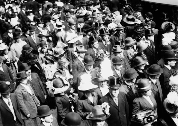 RECORD DATE NOT STATED Easter - 5th Ave. 1912, Copyright:xHeritagexArt HeritagexImagesxBainxNewsxServicex IMAGO, ! ACHTUNG: AUFNAHMEDATUM GESCHÄTZT!  Copyright:HeritagexArt HeritagexImagesxBainxNewsxServicex IMAGO