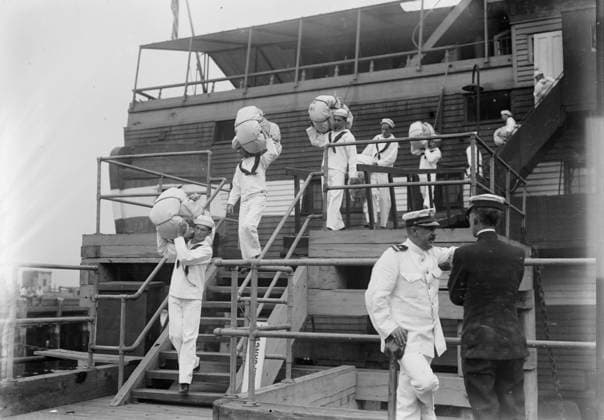 RECORD DATE NOT STATED Naval Militia, between c1910 and c1915. Copyright:xHeritagexArt HeritagexImagesxBainxNewsxServicex IMAGO, ! ACHTUNG: AUFNAHMEDATUM GESCHÄTZT!  Copyright:HeritagexArt HeritagexImagesxBainxNewsxServicex IMAGO