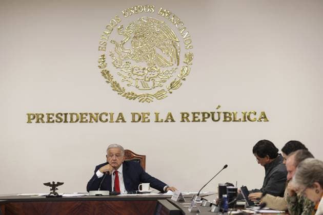 Andres Manuel Lopez Obrador Briefing Mexico s President, Andres Manuel Lopez Obrador speaks during a news conference at the Ignacio Zaragoza Hall of the National Palace. on August 2, 2024 in Mexico City, Mexico. Mexico City CDMX Mexico Copyright: xIsmaelxRosasx