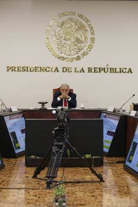 Andres Manuel Lopez Obrador Briefing Mexico s President, Andres Manuel Lopez Obrador speaks during a news conference at the Ignacio Zaragoza Hall of the National Palace. on August 2, 2024 in Mexico City, Mexico. Mexico City CDMX Mexico Copyright: xIsmaelxRosasx