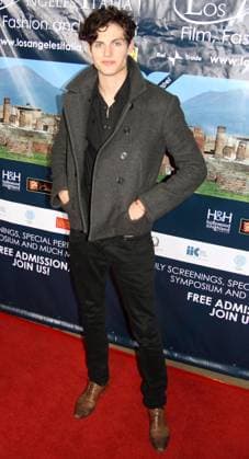Daniel Sharman at the 5th Annual Los Angeles Italia Film, Fashion & Art Festival in Los Angeles - 01 March 2010 FAM27989 Copyright: x FAMOUSx 10730728