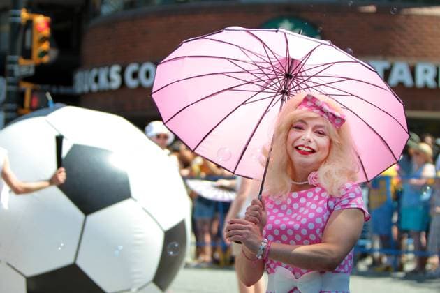 Canada: Vancouver Pride Parade 2024 Vancouver Pride Parade 2024 at Concord Pacific Place. The largest Pride Parade in Western Canada, and one of the biggest in North America, welcoming roughly 150 entries. Vancouver BC Canada Copyright: MazyarxAsadi