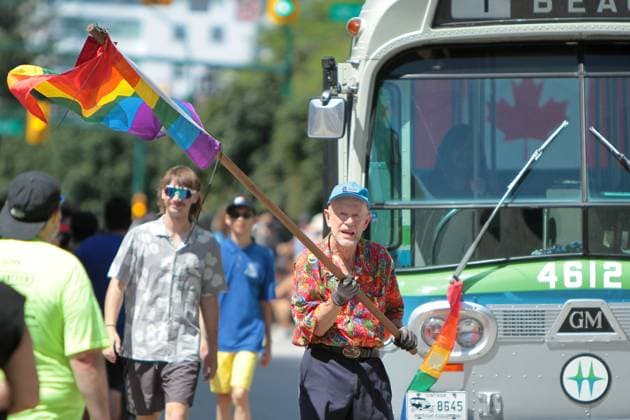 Canada: Vancouver Pride Parade 2024 Vancouver Pride Parade 2024 at Concord Pacific Place. The largest Pride Parade in Western Canada, and one of the biggest in North America, welcoming roughly 150 entries. Vancouver BC Canada Copyright: MazyarxAsadi