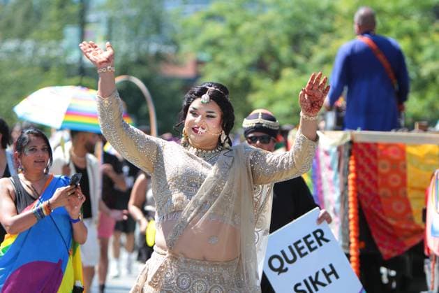 Canada: Vancouver Pride Parade 2024 Vancouver Pride Parade 2024 at Concord Pacific Place. The largest Pride Parade in Western Canada, and one of the biggest in North America, welcoming roughly 150 entries. Vancouver BC Canada Copyright: MazyarxAsadi
