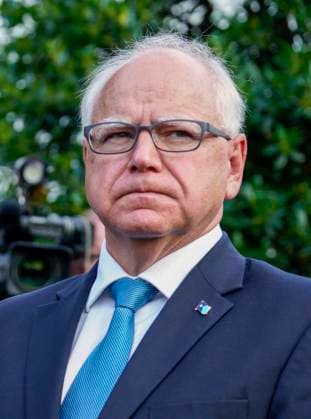 July 3, 2024, Washington, District Of Columbia, USA: Governor Tim Walz (Democrat of Minnesota), Chair of the Democratic Governors Association, appears with Governor Wes Moore (Democrat of Maryland), and Governor Kathy Hochul (Democrat of New York), to speak to members of the media after their meeting with US President Joe Biden at the White House in Washington on July 3, 2024 Washington USA - ZUMAs152 20240703_faa_s152_047 Copyright: xYurixGripasx-xPoolxviaxCNPx