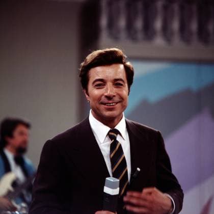 Schwarzer Peter Schwarzer Peter, ZDF Spielshow, 1970, präsentiert von Peter Garden, Deutschland Copyright: kpa kpa_55045365 EDITORIAL USE ONLY