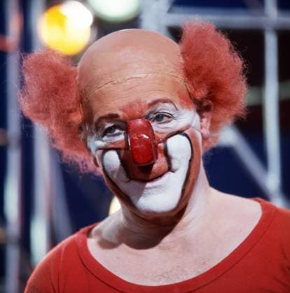 Charlie Rivel Charlie Rivel, bürgerlicher Name: Josep Andreu i Lasserre, weltberühmter spanischer Clown, bei einem Auftritt in Deutschland, 1973., Deutschland Copyright: ArthurxGrimm AGR_82008545 EDITORIAL USE ONLY