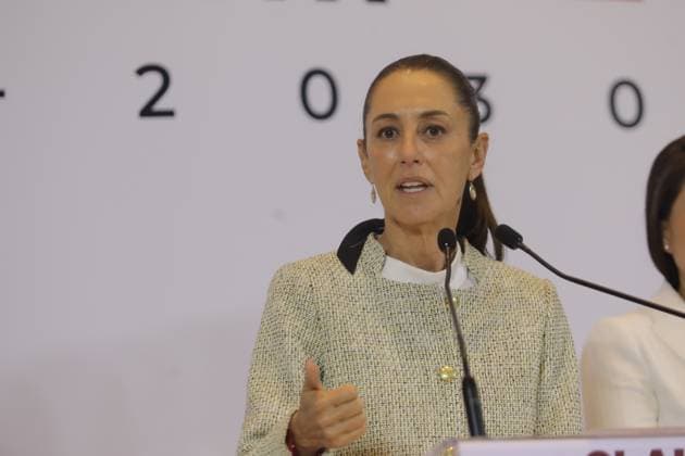 Claudia Sheinbaum Pardo, elected candidate of Mexico, during a press conference to announce that a public work project will be carried out per state. on August 6, 2024 in Mexico City, Mexico. Mexico City Mexico - ZUMAe321 20240806_zia_e321_008 Copyright: xIanxRoblesx