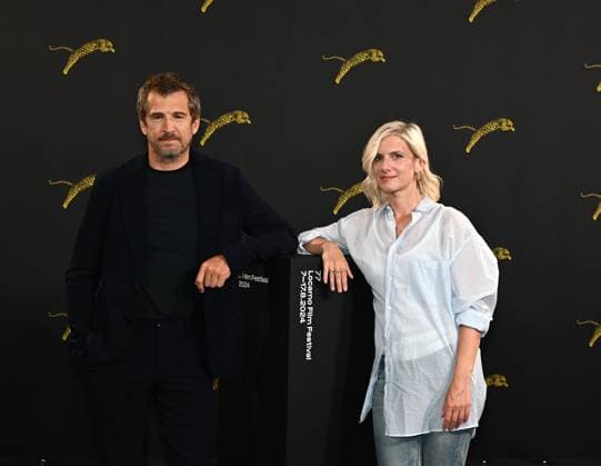 Locarno,Switzerland Locarno Film Festival 2024 Mélanie Laurent and Guillaume Canet photocall and Excellence Award Davide Campari In the photo:Mélanie Laurent  Copyright: xNickxZonnax xipa-agency.netx xNickxZonnax IPA_Agency_IPA48654201