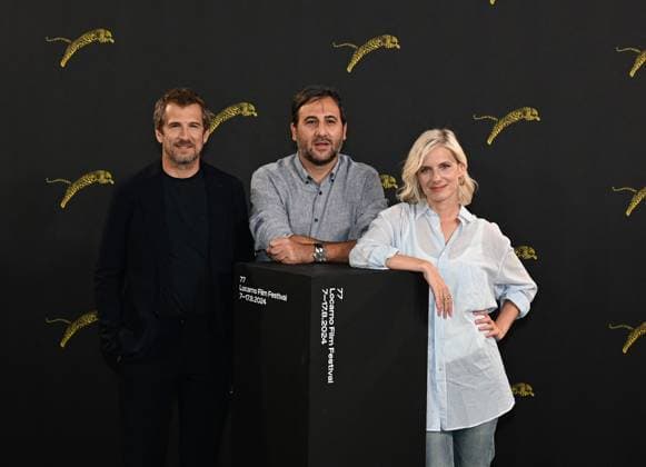 - Locarno,Switzerland Locarno Film Festival 2024 Mélanie Laurent and Guillaume Canet photocall and Excellence Award Davide Campari In the photo:Mélanie Laurent Locarno Switzerland  Copyright: xIPA ABACAx