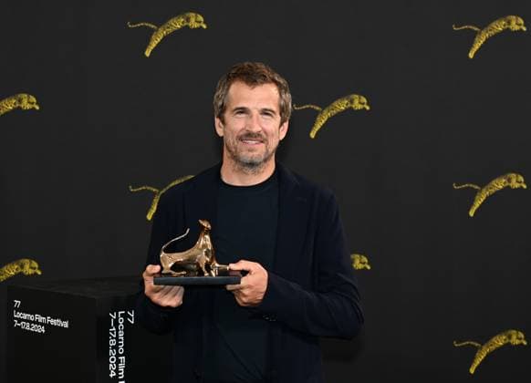 Locarno,Switzerland Locarno Film Festival 2024 Mélanie Laurent and Guillaume Canet photocall and Excellence Award Davide Campari In the photo:Guillaume Canet Excellence Award Davide Campari  Copyright: xNickxZonnax xipa-agency.netx xNickxZonnax IPA_Agency_IPA48654460
