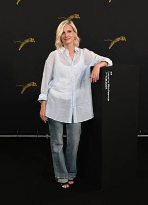 Guillaume Canet And Melanie Laurent At Locarno Film Festival - Switzerland Actress, Melanie Laurent attend and received the prestigious Excellence Award at the 77th Locarno Film Festival in Locarno, Switzerland on August 7, 2024. The acclaimed actors celebrated their achievements at the event in Switzerland and presented a new film Le Deluge . Photo by Nick Zonna IPA ABACAPRESS.COM Locarno Switzerland  Copyright: xZonnaxNick IPA ABACAx