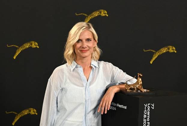 Guillaume Canet And Melanie Laurent At Locarno Film Festival - Switzerland Actress, Melanie Laurent attend and received the prestigious Excellence Award at the 77th Locarno Film Festival in Locarno, Switzerland on August 7, 2024. The acclaimed actors celebrated their achievements at the event in Switzerland and presented a new film Le Deluge . Photo by Nick Zonna IPA ABACAPRESS.COM Locarno Switzerland  Copyright: xZonnaxNick IPA ABACAx
