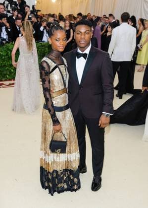 2018 Metropolitan Museum of Art Costume Institute Gala: Heavenly Bodies: Fashion and the Catholic Imagination 07 May 2018 - New York, New York - Letitia Wright, John Boyega. 2018 Metropolitan Museum of Art Costume Institute Gala: Heavenly Bodies: Fashion and the Catholic Imagination. Photo Credit: Christopher Smith AdMedia New York NY United States EDITORIAL USE ONLY  Copyright: xx ChristopherxSmith AdMediax admphotostwo490292