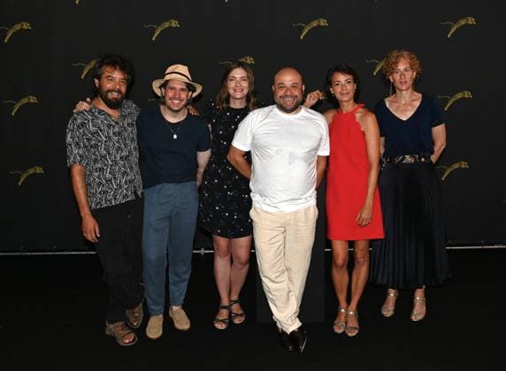 Locarno,Switzerland Mexico 86 film photocall Locarno Film Festival 2024 Locarno,Switzerland Locarno Film Festival 2024 Mexico 86 photocal film première In the photo:César Diaz director and cast actor,producer Locarno Switzerland  Copyright: xIPA ABACAx