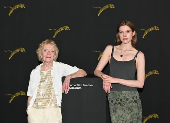 Entertainment Themen der Woche KW32 Locarno: Locarno,Switzerland Locarno Film Festival 2024 Sew Torn photocal film premioÂ¨re In the photo:Eve Connolly actress,K Callan actress Locarno  - ZUMAp169 20240810_zea_p169_169 Copyright: xNickxZonnax