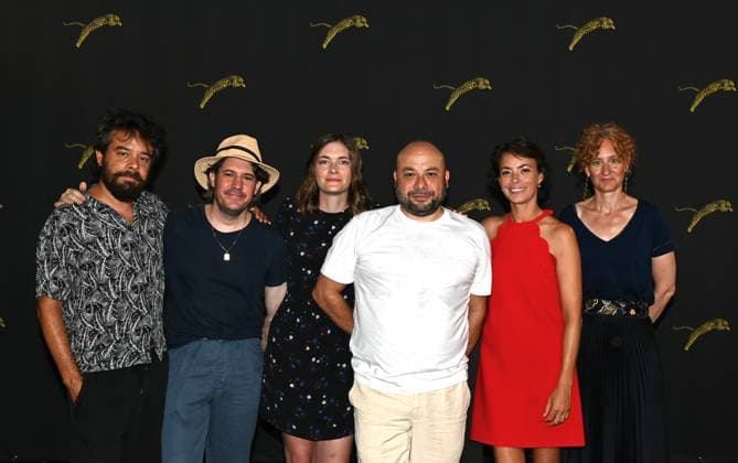 Locarno: Locarno,Switzerland Locarno Film Festival 2024 Mexico 86 photocal film premioÂ¨re In the photo:Co sar Diaz director and cast actor,producer Locarno  - ZUMAp169 20240810_zea_p169_281 Copyright: xNickxZonnax