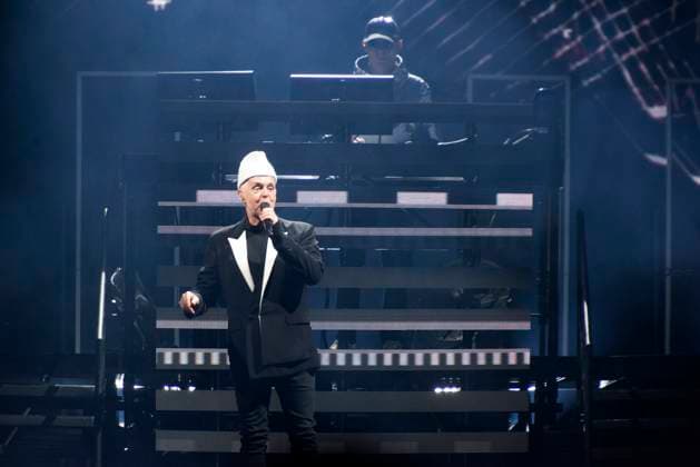 Pori, Finland 18 July 2024 the Pet Shop Boys perform at Pori Jazz 1042204803