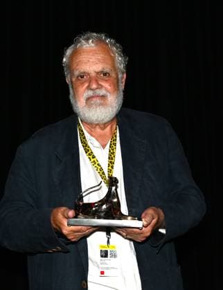 Locarno,Switzerland Locarno Film Festival 2024 La vita Accanto film by Marco Tullio Giordana receives Pardo Speciale in tribute to his career with the cast Sonia Bergamasco, Paolo Pierobon, Valentina Bellè, Beatrice Barison In the photo:Marco Tullio Giordana Pardo Speciale for his career  Copyright: xNickxZonnax xipa-agency.netx xNickxZonnax IPA_Agency_IPA48788475