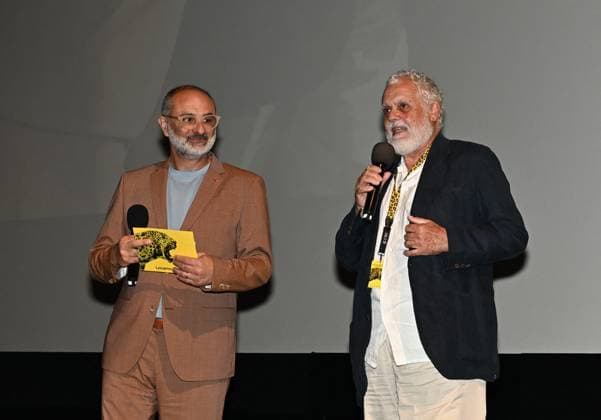 Locarno,Switzerland Marco Tullio Giordana Special Pardo for Lifetime Achievement. Locarno Film Festival 2024 Locarno,Switzerland Locarno Film Festival 2024 La vita Accanto film by Marco Tullio Giordana receives Pardo Speciale in homage to his career with the cast Sonia Bergamasco, Paolo Pierobon, Valentina Bellè, Beatrice Barison In the photo:Marco Tullio Giordana -  Copyright: xIPA ABACAx